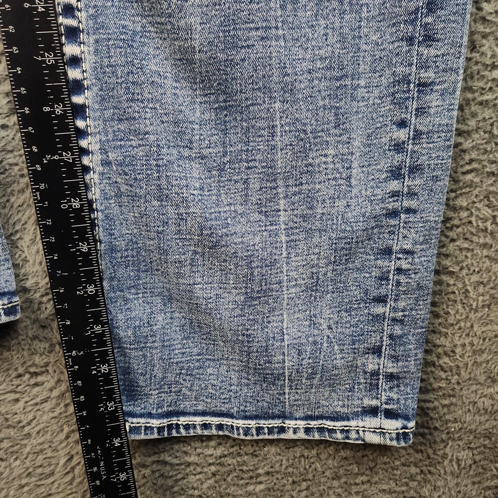 Buckle Salvage Supply Jeans Mens 38x36 Blue Anarchy Straight Relaxed Fit Denim - Picture 5 of 12
